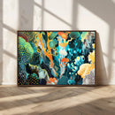 Vivid Underwater Coral Reef Wall Art Canvas Print, by MyGreatCanvas | Canvas Wall Art Prints | Photo Prints & Wall Decor