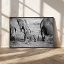 Wild Elephant Wall Art Canvas Print by MyGreatCanvas | Canvas Wall Art Prints | Photo Prints & Wall Decor