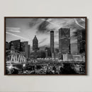 Black and White Atlanta Wall Art Canvas Print by MyGreatCanvas | Canvas Wall Art Prints | Photo Prints & Wall Decor