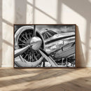 Vintage Antique Airplane Wall Art Canvas Print by MyGreatCanvas | Canvas Wall Art Prints | Photo Prints & Wall Decor