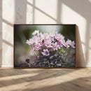 Pink Wild Flower Canvas Print by MyGreatCanvas | Canvas Wall Art Prints | Photo Prints & Wall Decor