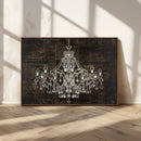 Rustic Chandelier Canvas Print by MyGreatCanvas | Canvas Wall Art Prints | Photo Prints & Wall Decor