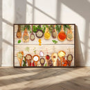 Kitchen Spice on the Table Wall Art, Kitchen Spice Wall Art by MyGreatCanvas | Canvas Wall Art Prints | Photo Prints & Wall Decor
