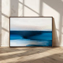 Dark Blue Abstract Wall Art Canvas Print by MyGreatCanvas | Canvas Wall Art Prints | Photo Prints & Wall Decor