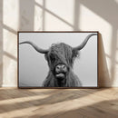 Texas Cow Wall Art Canvas, Texas Longhorn Cattle Canvas by MyGreatCanvas | Canvas Wall Art Prints | Photo Prints & Wall Decor