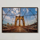 Brooklyn Bridge Manhattan Wall Art Canvas Print by MyGreatCanvas | Canvas Wall Art Prints | Photo Prints & Wall Decor