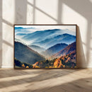 Mountains Forest Autumn Wall Art Canvas Print by MyGreatCanvas | Canvas Wall Art Prints | Photo Prints & Wall Decor