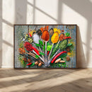 Kitchen Wall Art Print - Spoonful of Spices Cooking Wall Art