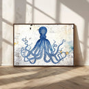Octopus Canvas Wall Art | Coastal Marine Life Artwork for by MyGreatCanvas | Canvas Wall Art Prints | Photo Prints & Wall Decor