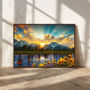 Grand Teton Park Sunrise Wall Art – Vibrant Landscape Canvas by MyGreatCanvas | Canvas Wall Art Prints | Photo Prints & Wall Decor