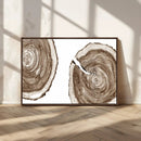 Wood Tree Ring Wall Art Canvas Prints, Tree Rings –