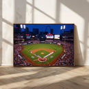 St. Louis Cardinals Baseball Team Print - Busch Stadium Wall by MyGreatCanvas | Canvas Wall Art Prints | Photo Prints & Wall Decor