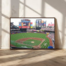 New York Mets Baseball Team Print - Citi Field Baseball by MyGreatCanvas | Canvas Wall Art Prints | Photo Prints & Wall Decor