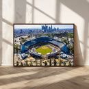 Los Angeles Dodgers Dodger Stadium Wall Art Canvas Print -