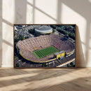 Michigan Wolverines Football Team Print - Ann Arbor Michigan