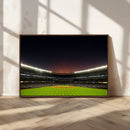 Yankee Stadium Night Game Triple Canvas, Yankee Stadium