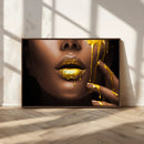 African American Art Black Woman Canvas Print, African Wall