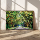 Serene Tree Tunnel Wall Art Canvas Print – Pathway Under by MyGreatCanvas | Canvas Wall Art Prints | Photo Prints & Wall Decor