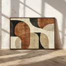 Wabi Sabi Abstract Wall Art Canvas Print | Large Minimalist