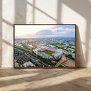 Old Trafford Manchester United Stadium Wall Art Canvas Print