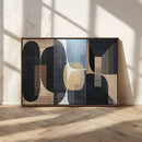 Minimalist Wabi Sabi Abstract Geometric Wall Art Canvas
