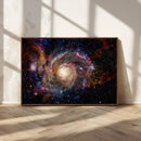 Nebula and Galaxies in Space Wall Art Canvas Print, Spiral