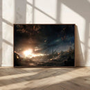 Avengers Planet Wall Art Canvas Print