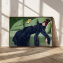 Decadent Girl by Ramon Casas Wall Art Canvas Print, Framed