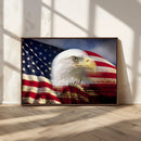 American Flag Eagle Symbol Wall Art, American Flag Eagle by MyGreatCanvas | Canvas Wall Art Prints | Photo Prints & Wall Decor