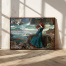Miranda by the Shore Wall Art Canvas Print – Tempest Scene by MyGreatCanvas | Canvas Wall Art Prints | Photo Prints & Wall Decor
