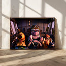 Carl Russel And Dog, Movie Up Poster, Movie Up Wall Art, by MyGreatCanvas | Canvas Wall Art Prints | Photo Prints & Wall Decor