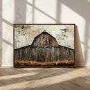 Rustic Barn Wall Art | Farmhouse Wall Decor Canvas Print |