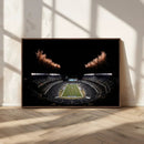 Eagles Field Stadium Wall Art | Philadelphia Eagles Football