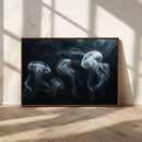 Jellyfish Wall Art Canvas Print, Elegant Wall Decor
