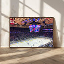 Madison New York Rangers Hockey Stadium Wall Art Canvas