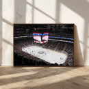Rogers Place Edmonton Oilers Ice Hockey Stadium Wall Art, by MyGreatCanvas | Canvas Wall Art Prints | Photo Prints & Wall Decor