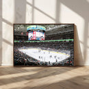 Sharks Arena Blackhawks Sharks Ice Hockey Stadium Wall Art by MyGreatCanvas | Canvas Wall Art Prints | Photo Prints & Wall Decor