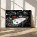 Vaudoise Lausanne Ice Hockey Arena Stadium Wall Art Canvas,