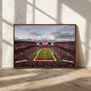 Florida Tampa Raymond James Stadium Wall Art Canvas Print -