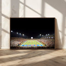 SMU Mustangs Football Team Print - Dallas Gerald J. Ford