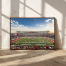 Framed Houston Cougars Football Team Print - Houston TDECU by MyGreatCanvas | Canvas Wall Art Prints | Photo Prints & Wall Decor