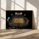 Wake Forest University Demon Deacons Canvas Printi, Football