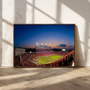 Wolfpack Football Team Wall Art Print - Raleigh