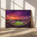 East Carolina University Pirates Football Print Canvas-