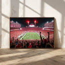 University of Nebraska Cornhuskers Football Team Print -