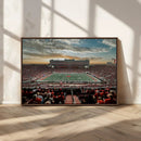 University of Nebraska Cornhuskers Football Team Print -