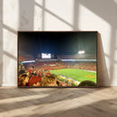 Iowa State University Cyclones Art Print, Football Team