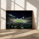 Framed Michigan State Spartans Football Team Print - East