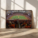 Syracuse University Orange Football Canvas Print, Football