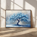 Abstract Blue Tree Art Canvas Print, Majestic Tree Wall Art by MyGreatCanvas | Canvas Wall Art Prints | Photo Prints & Wall Decor